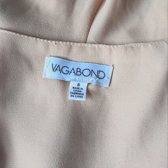 Vagabond Paris Romper, Nude, Women's Size S - Picture 5 of 5